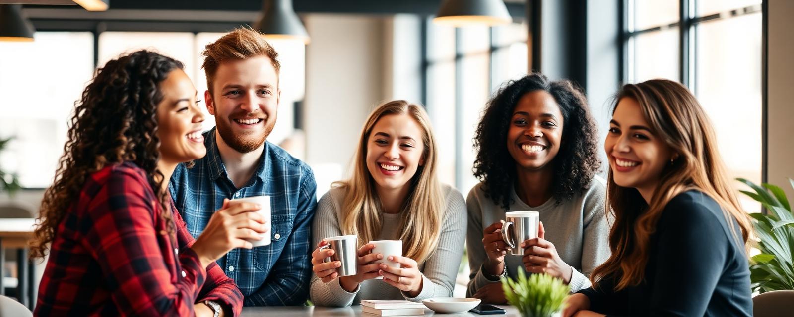 Team smiling
